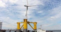 The world's largest wind turbine was built in Japan