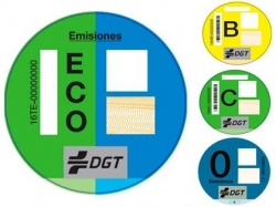 В Испании автомобили получили этикетку "ноль выбросов"